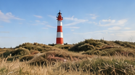 Leuchtturm in den Dünen