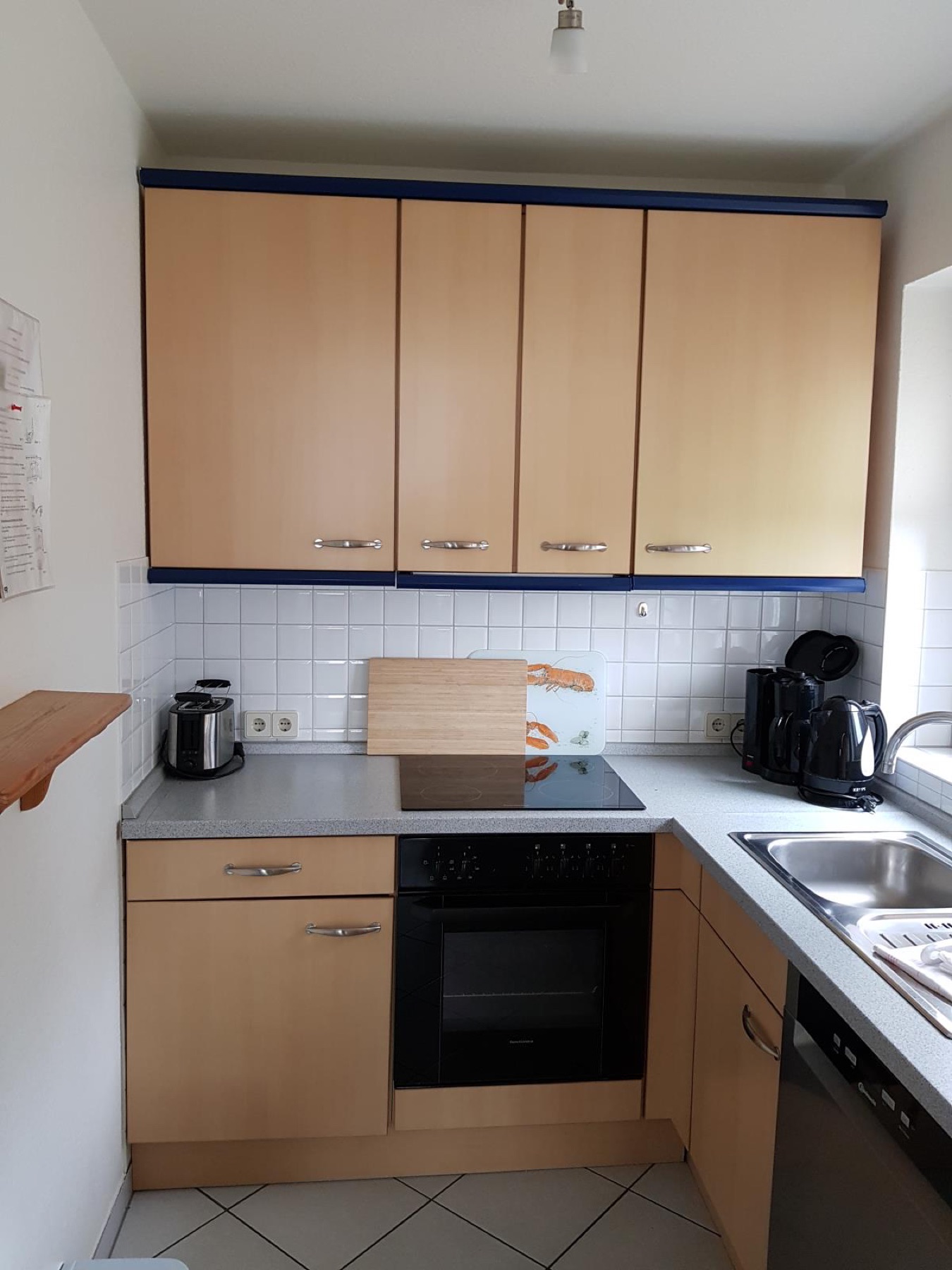 Küche der Ferienwohnung